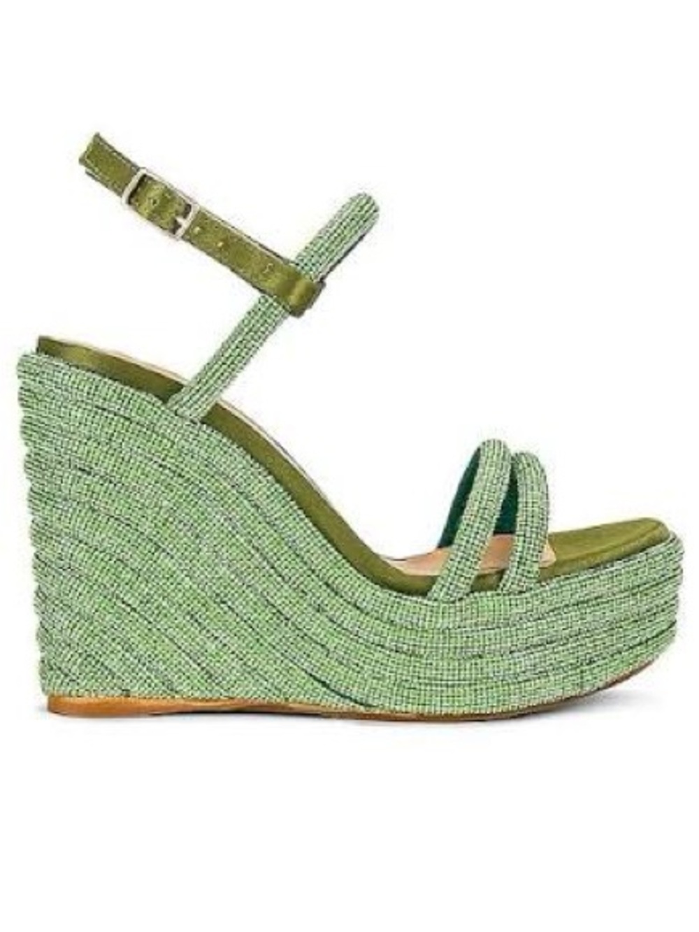 Castaner Jocana Wedge Sandals in Verde New in box